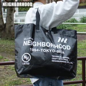 新品 ネイバーフッド NEIGHBORHOOD 24SS LOGO FLEXIBLE BAG-L トートバッグ ショッピングバッグ エコバッグ 241MYNH-CG05 277006037011 グッズ｜cliffedge