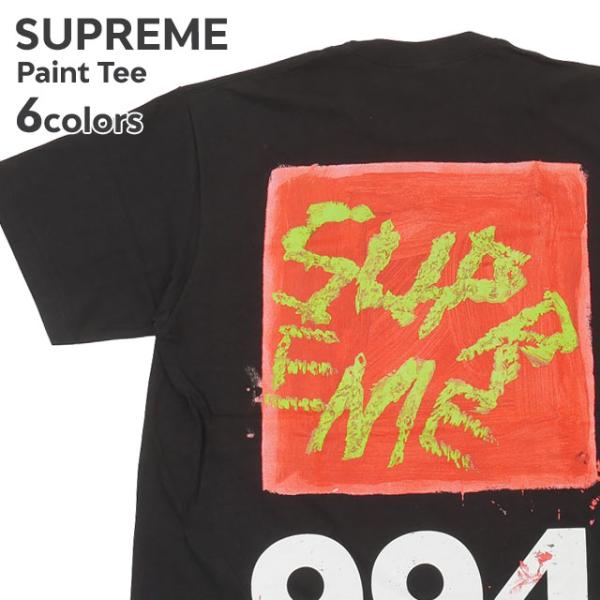 新品 シュプリーム SUPREME 24SS Paint Tee ペイント Tシャツ ストリート ス...