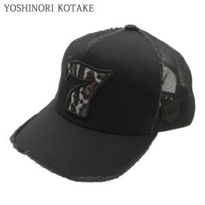 新品 ヨシノリコタケ YOSHINORI KOTAKE LAME 7LOGO MESH CAP メッシュ キャップ エンブレム ゴルフキャップ スポーツ 251001702011 ヘッドウェア｜cliffedge