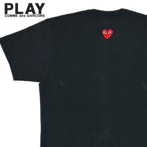 大人気! *COMME des GARCONS PLAY* ラインストーン ロゴ Tシャツ プレイ コムデギャルソンPLAY COMME des GARCONS胸ハート