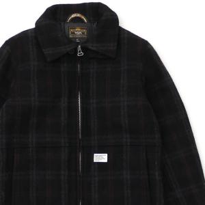 【特別価格】 ダブルタップス WTAPS 10AW GREASE JACKET ジャケット BLACK ブラック 黒 メンズ Sサイズ 【中古】 2010AW 13000325031 (OUTER)｜cliffedge