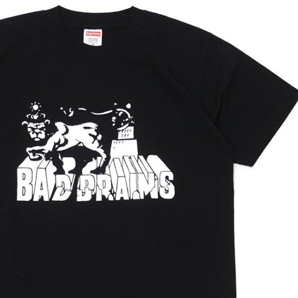 シュプリーム SUPREME Bad Brains Logo Tee Tシャツ BLACK ブラック...