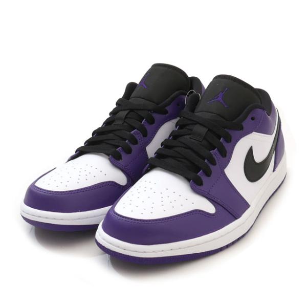 新品 ナイキ NIKE AIR JORDAN 1 LOW エアジョーダン1 COURT PURPLE...