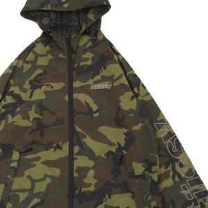 ステューシー STUSSY CAMO HOOD JACKET カモ フード ジャケット 【中古】 130003574035 (OUTER)｜cliffedge