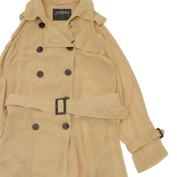 ステューシー ウーマン STUSSY WOMEN Trench coat トレンチコート 【中古】ウ...