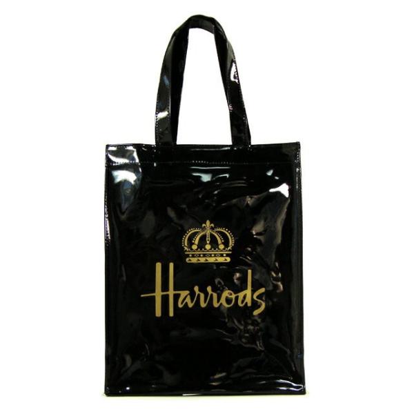 【送料無料】ハロッズ HARRODS 正規品 トートバッグ バック Ｍサイズ ショッピングバッグ