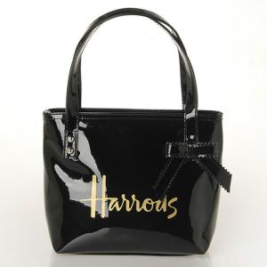 【送料無料】ハロッズ HARRODS 正規品 トートバッグ バック ハンドバッグ Ｓサイズ ブラック｜climb-f