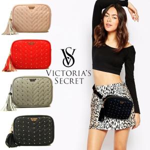 【送料無料】VICTORIA'S SECRET ヴィクトリアシークレット Studded V-Quilt Belt Bag ベルトバッグ レザー 4色展開｜climb-f