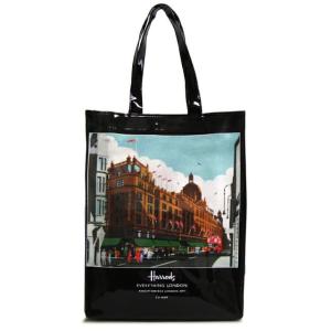 HARRODS ハロッズ 正規品 トートバッグ バック Ｍサイズ ショッピングバッグ｜climb-f