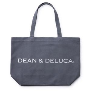 DEAN & DELUCA トートバッグ チャコールグレー 【L】｜climb-f