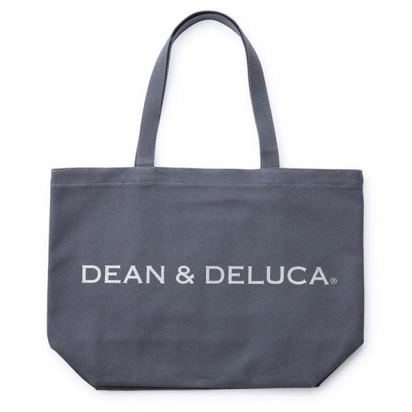 DEAN &amp; DELUCA トートバッグ チャコールグレー 【L】