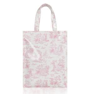 Harrods（ハロッズ） 正規品 裏地付 Mサイズ,PVC,トートバッグ,グレー