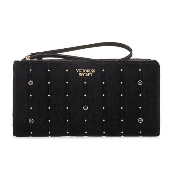 【送料無料】VICTORIA&apos;S SECRET Velvet Stud Slim Wristlet ...