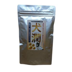 犬潤 犬潤100ｇ犬用 老犬 シニア サプリメント コラーゲン トリペプチド シニア犬 毛艶 足腰　