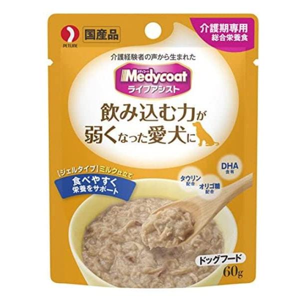 メディコート ライフアシスト ウェット 介護期用 ジェルタイプ ミルク仕立て 60g×12袋 お試し...