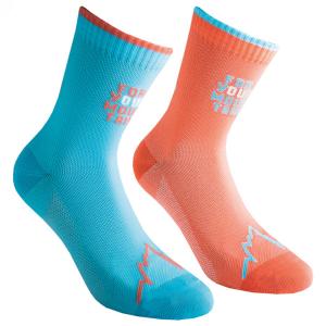 スポルティバ For Your Mountain ソックス ( Hibiscus / Malibu Blue )  | LA SPORTIVA For Your Mountain Socks｜climbs