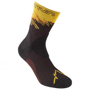 スポルティバ Ultra Running ソックス ( Black / Yellow ) | La Sportiva Ultra Running Socks｜climbs
