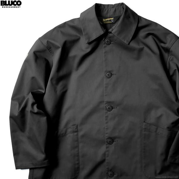 ブルコ BLUCO CAR COAT (BLACK) [141-34-001] メンズ ジャケット ...