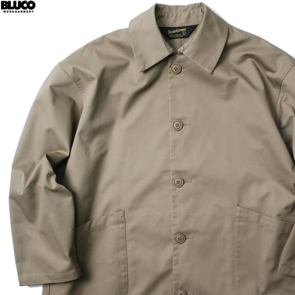 ブルコ BLUCO CAR COAT (KHAKI) [141-34-001] メンズ ジャケット ...