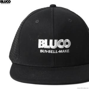 ブルコ BLUCO 6PANEL MESH CAP - Logo - (BLACK) [143-61-001] メッシュキャップ｜clink