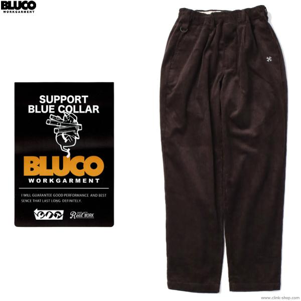SALE セール 20％OFF 2025年夏秋新作 BLUCO ブルコ BLUCO CORDUROY...