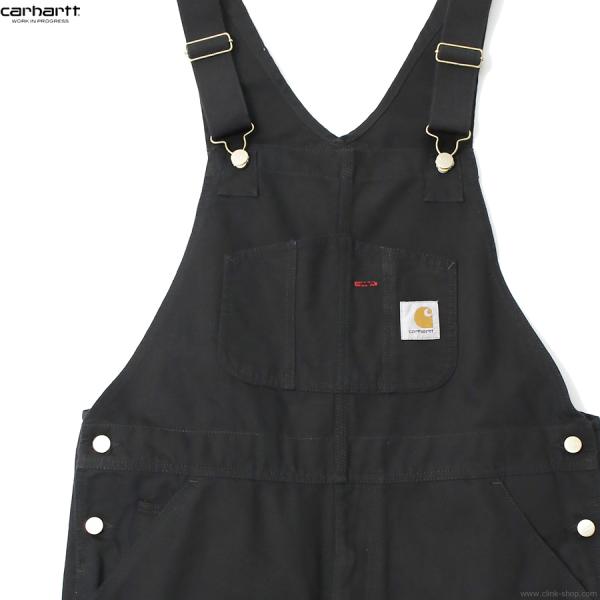 カーハート CARHARTT WIP BIB OVERALL (BLACK) メンズ ダックオーバー...