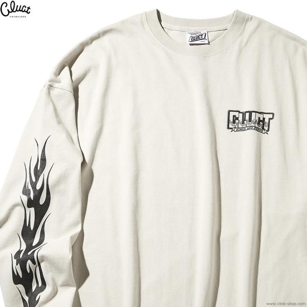 クラクト CLUCT MADFLOW [WIDE L/S TEE] (F.GRAY) #05047