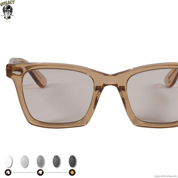 イーブルアクトEVILACT EYEWEAR MUSTANG - BROWN CLEAR/COLOR...