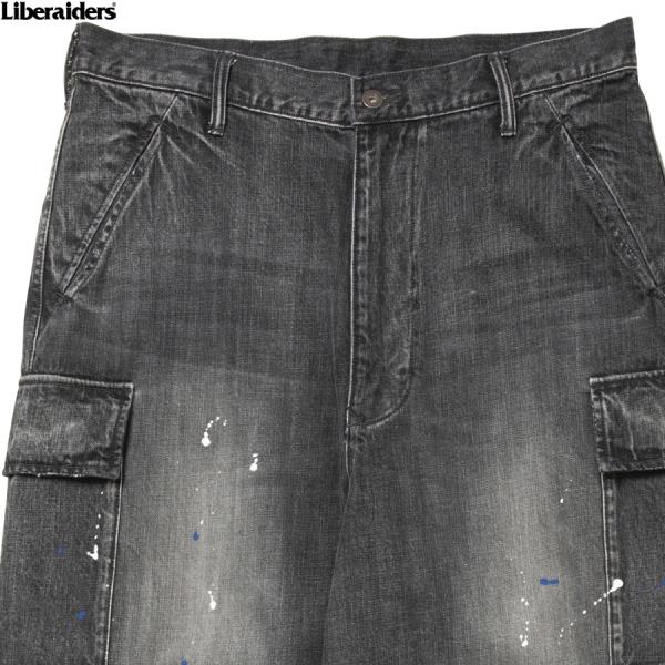 LIBERAIDERS リベレイダーズ LIBERAIDERS DENIM CARGO PANTS ...