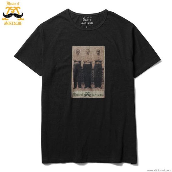 マスターオブマスタッシュ MASTER OF MUSTACHE MEN PHOTO-T (BLACK...