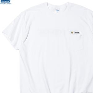 ラディアル RADIALL DREAD COIL - CREW NECK T-SHIRT S/S (WHITE) メンズ Tシャツ 半袖 ルーズ ゆったり オーバーサイズ｜clink
