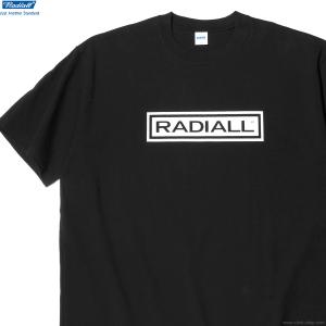 ラディアル RADIALL WHEELS - CREW NECK T-SHIRT S/S (BLACK) [RAD-24SS-TEE010] メンズ 半袖 ルーズ ゆったり オーバーサイズ TEE｜clink