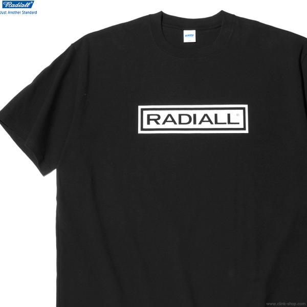 ラディアル RADIALL WHEELS - CREW NECK T-SHIRT S/S (BLAC...