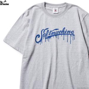 ソフトマシーン SOFTMACHINE DRIPPING LOGO-T (GRAY) メンズ Tシャツ 半袖T TATTO｜clink