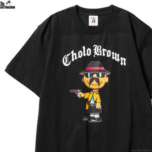 ソフトマシーン SOFTMACHINE CHOLO BROWN-T (BLACK) メンズ Tシャツ 半袖T TATTO タトゥー｜clink