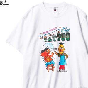 ソフトマシーン SOFTMACHINE BERT'S TATTOO-T (WHITE) メンズ Tシャツ 半袖T TATTO｜clink