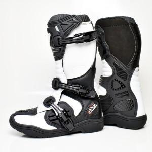 W2 モトクロスブーツ キッズ用　サイズUS4 EU36 約２３.５cm W2ブーツ MXキッズ(ブラック) : クリッピングポイント - 通販 - Yahoo