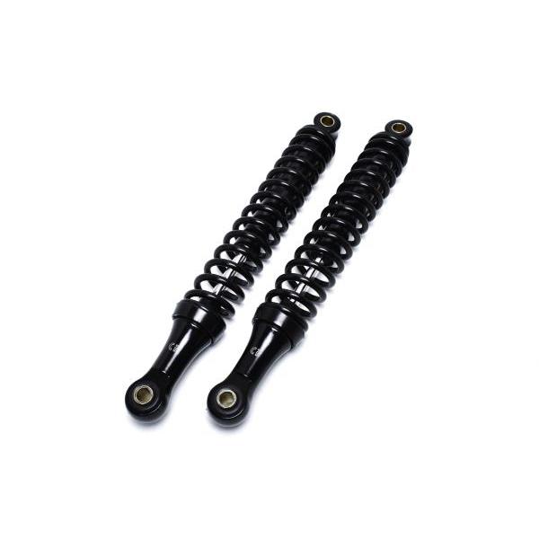 クリッピングポイント製 ツーリングリアショック330mm2本セット(ブラック) 適合：リトルカブ(キ...