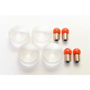 クリッピングポイント製 クリアウインカーキット 適合：エイプ100