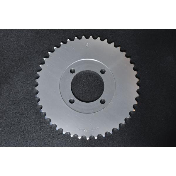 クリッピングポイント製 ジュラルミンドリブンスプロケット(アルマイトシルバー)41T 適合：ベンリィ...