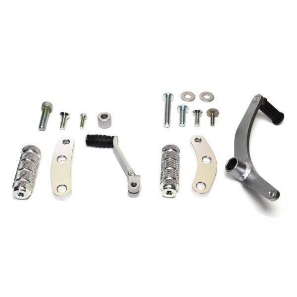 クリッピングポイント製 バックステップキットタイプ2 適合：エイプ100