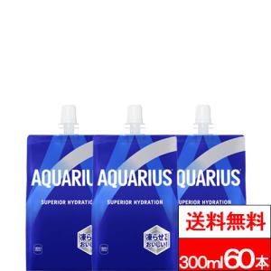 全国配送対応 送料無料 コカ・コーラ アクエリアス ハンディーパック 300g 60本 スポーツドリンク スポーツ飲料 水分補給 ミネラル