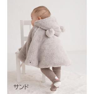 キッズポンチョ ベビー服 クマ耳 くまさん ベ...の詳細画像4