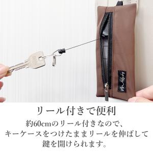 鍵 スマートキー 撥水 軽い ファスナー スマ...の詳細画像4