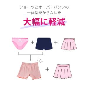 【3枚セット】 キッズ ジュニア用 ペチパンツ...の詳細画像4