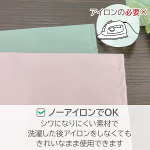 ノーアイロン ランチクロス 撥水 45×45 ...の詳細画像2