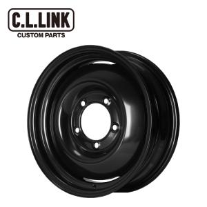 オールドスタイルスチールホイール 16×5.5J +20 139.7 5H ブラック 1本価格｜cllink