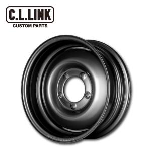 シーエルリンク16インチ ホイール PCD139.7 ET+20 幅5.5j C.L.LINK（シーエルリンク） オールドスタイルスチールホイール 16×5.5