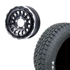 DUELER 185/85R16 BRIDGESTONE M/T 674 BL(ブラックレター)&UNIONRIM