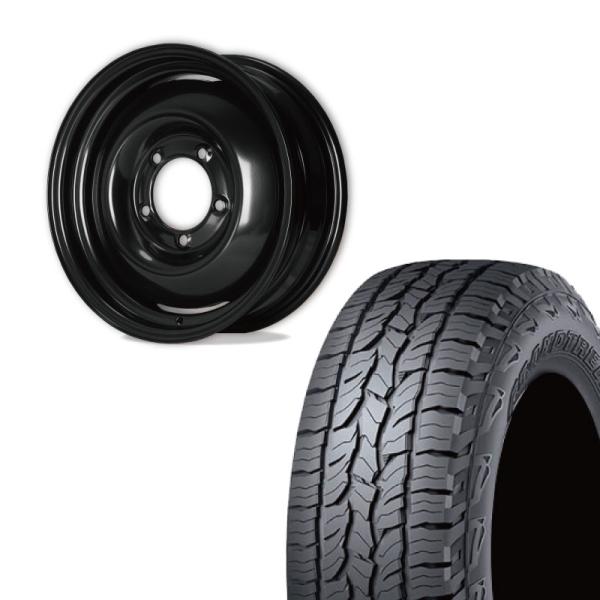 215/70R16 DUNLOP GRANDTREK AT5 BL(ブラックレター)&amp;オールドスタイ...